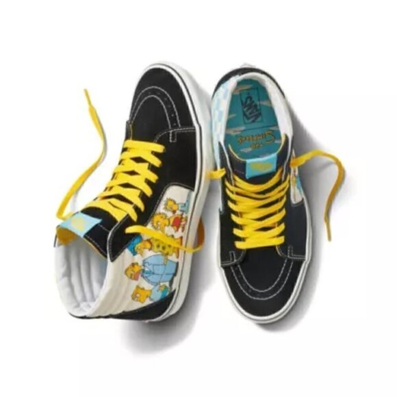 VANS x The Simpsons Sk8-Hi 1987-2020 Sneakers - 5.5US - Picture 12 of 14